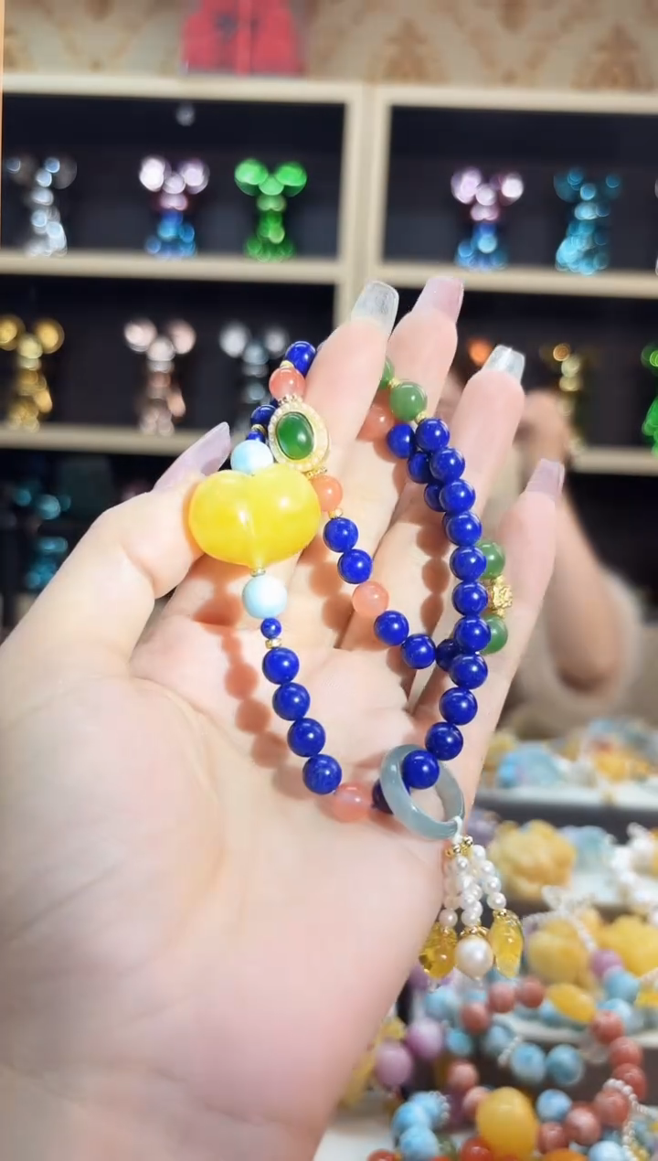 手链琥珀未镶嵌多样性发货一一一