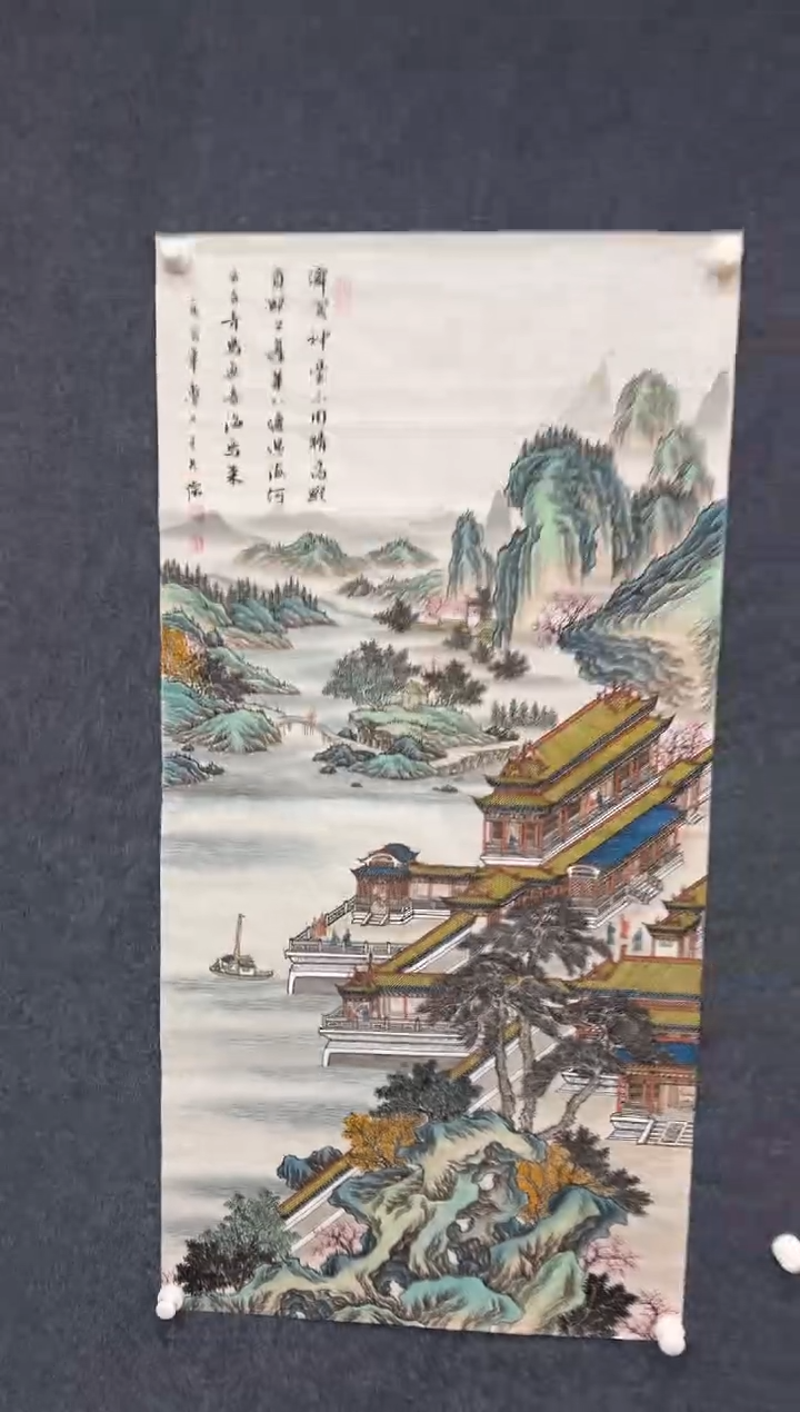 【闪购商品】国画1.15-王夫怀-四尺界画-010