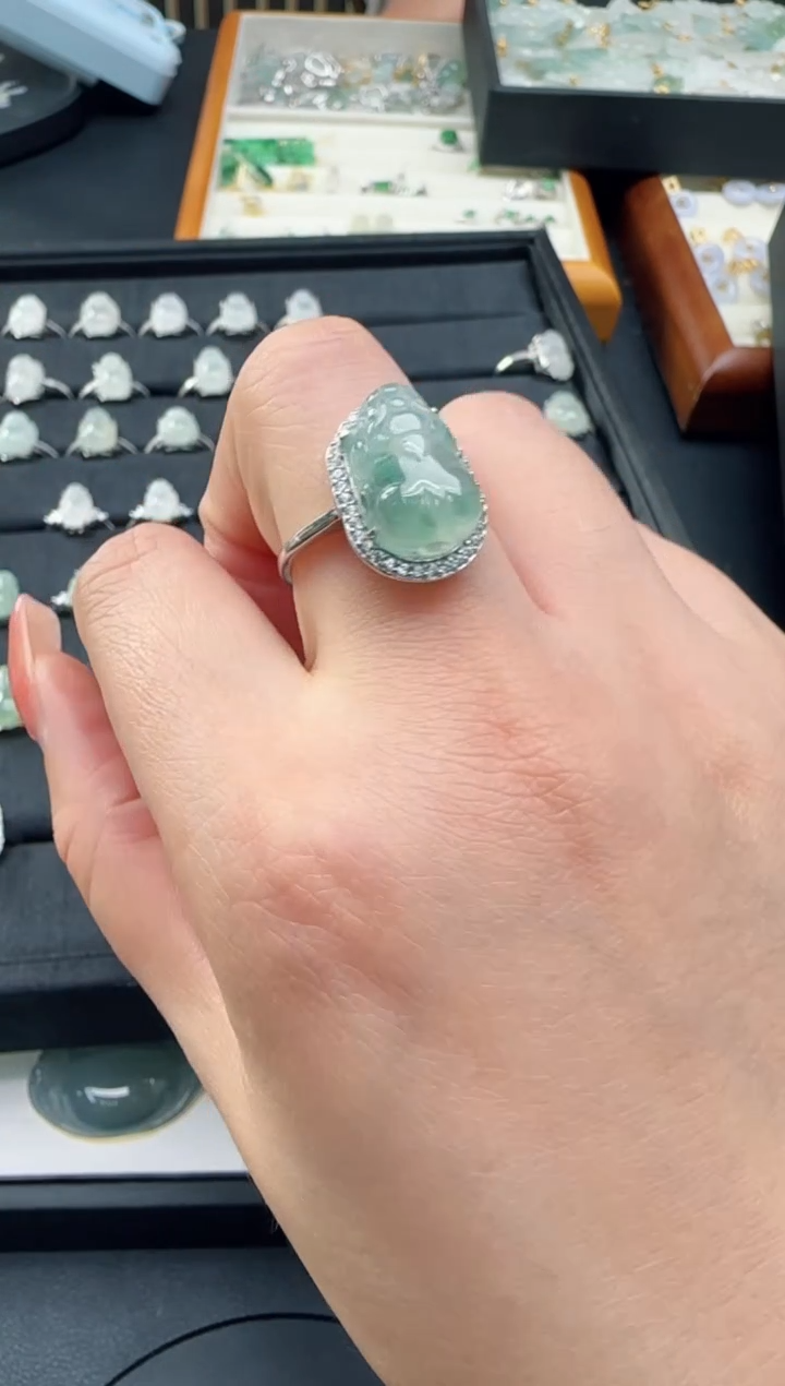 【闪购商品】翡翠颈饰银S925镶嵌TZG0118198