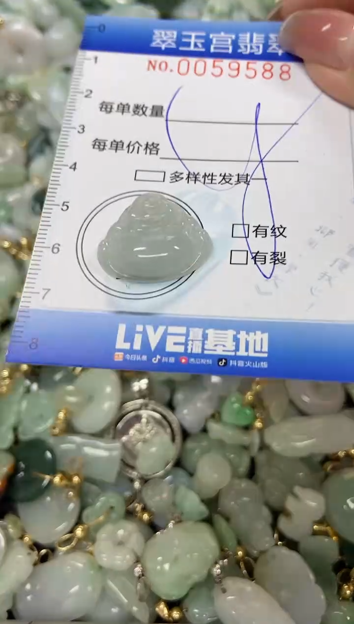 【闪购商品】翡翠颈饰未镶嵌闪购0059588