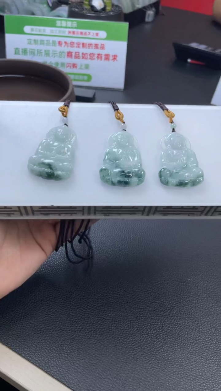 【闪购商品】翡翠吊坠(不含链)未镶嵌W015-CZH1155多样性发一