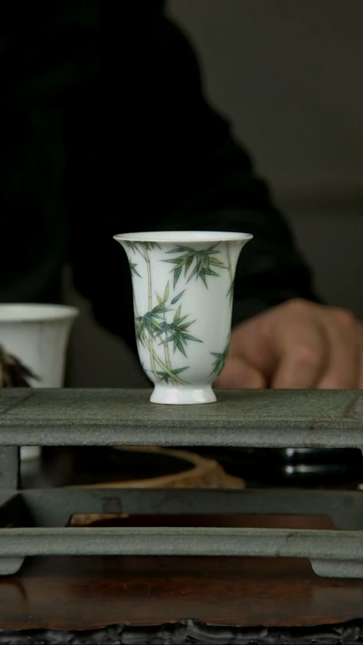 【闪购商品】杯子玩茗堂四哥竹子闻香杯 