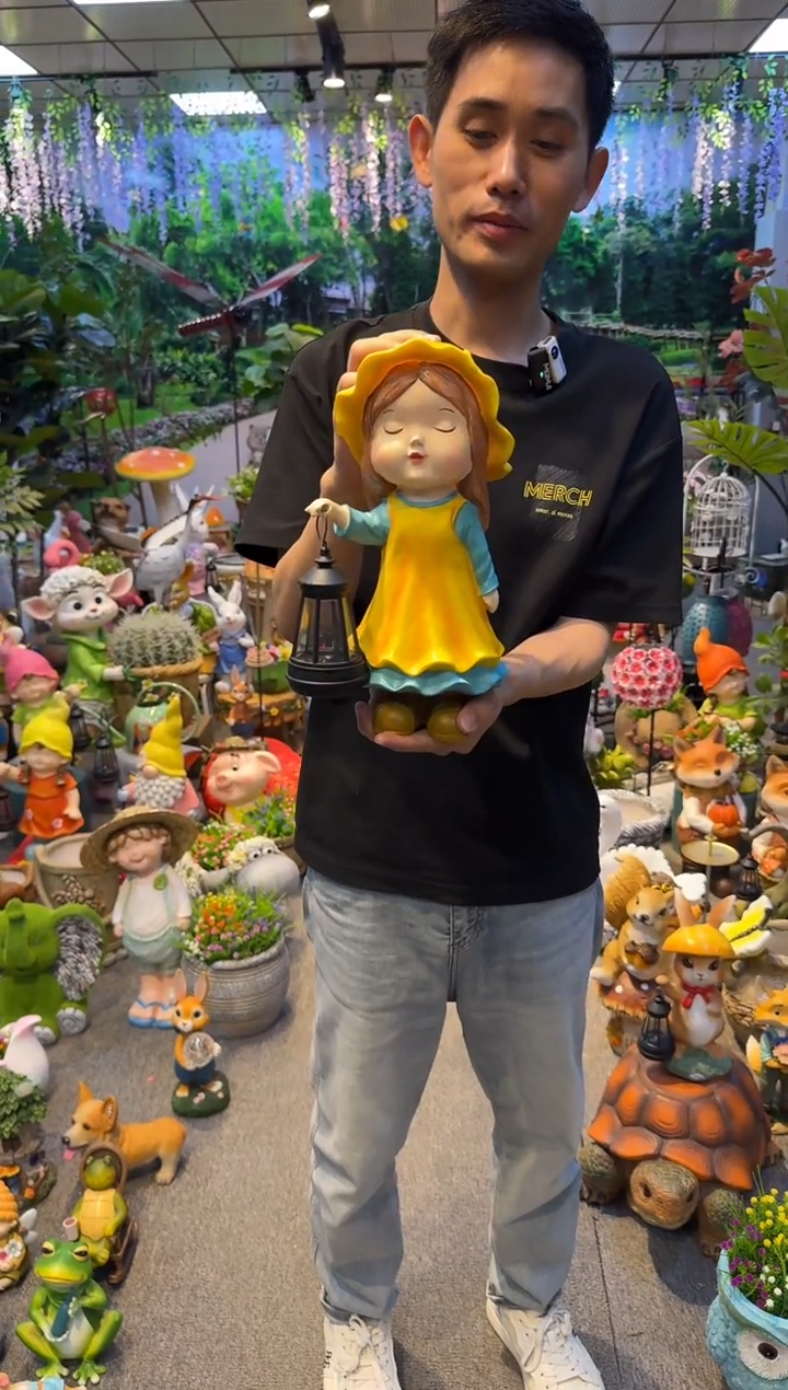 无花朵花园庭院摆件&00&