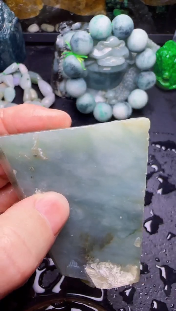 颈饰未镶嵌翡翠昆*14