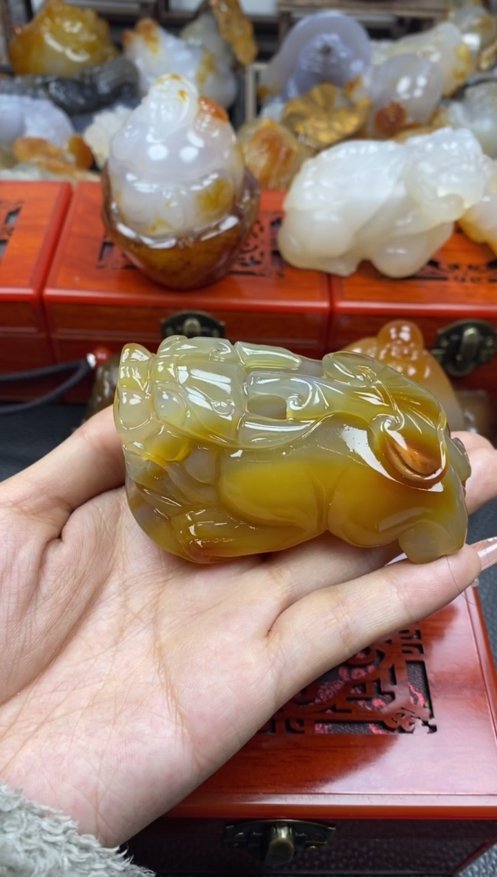 【闪购商品】玛瑙/玉髓手把未镶嵌00