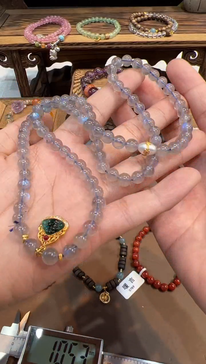 【闪购商品】长石手串未镶嵌@@手饰