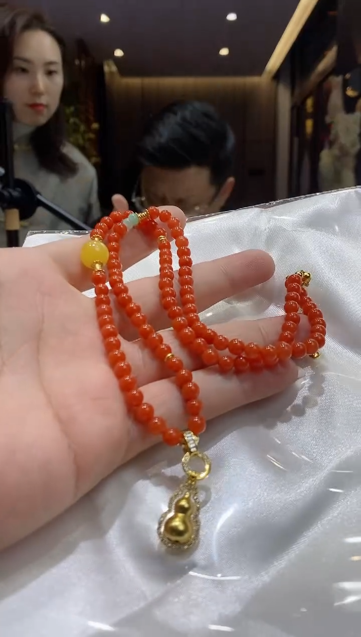 【闪购商品】南红玛瑙项链未镶嵌南红项链