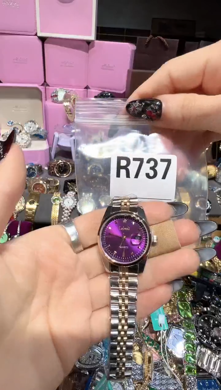 石英机芯不锈钢不锈钢直播定闪专用