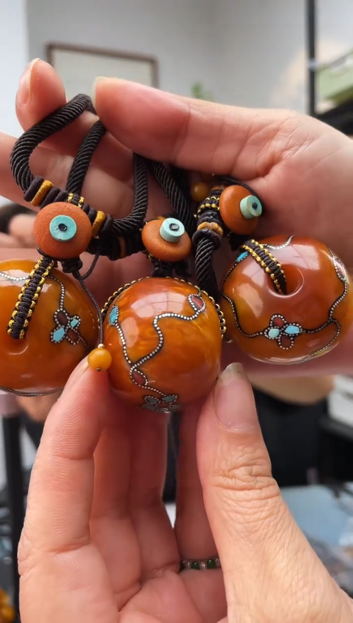 未镶嵌琥珀珠宝奇石022多样性发一