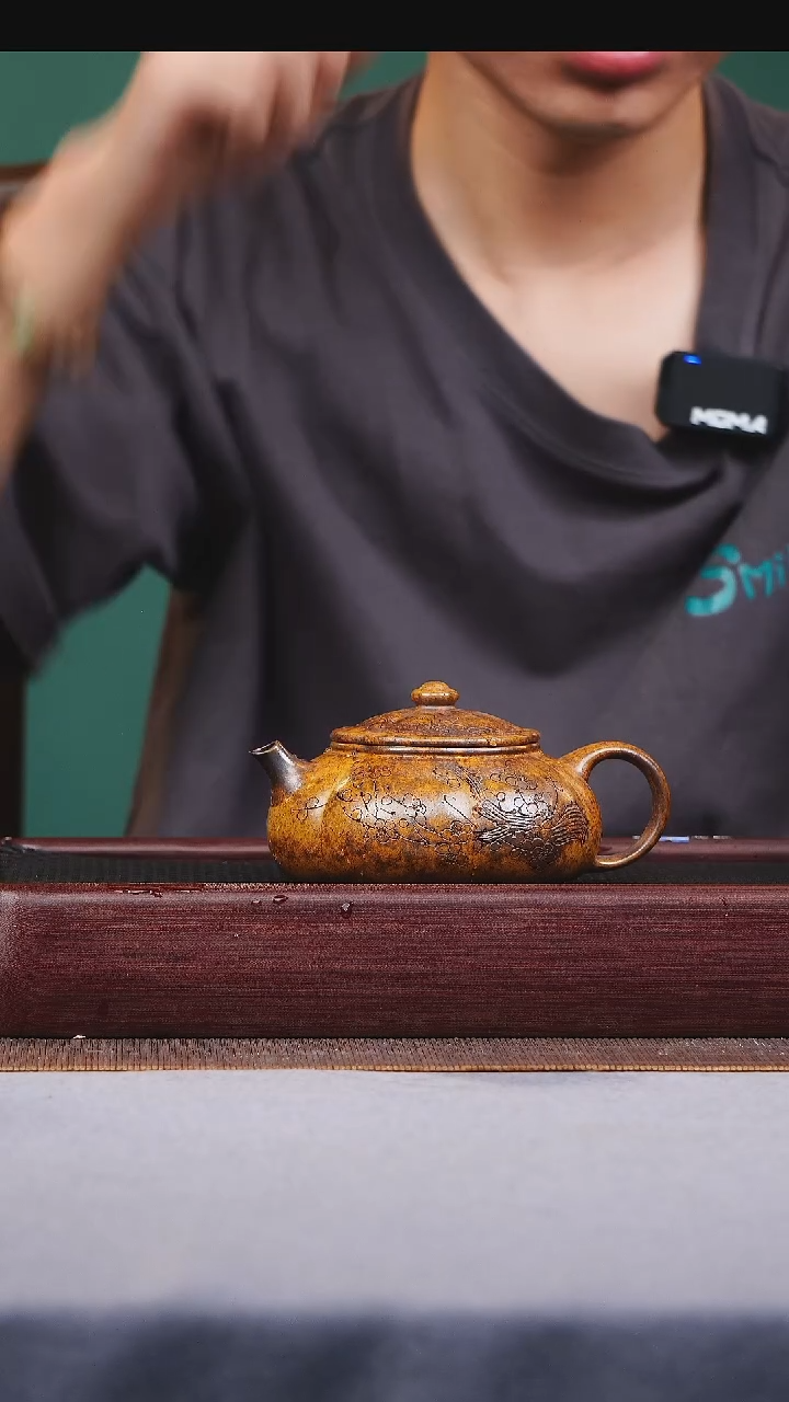 茶壶紫砂宜兴原矿紫砂作品