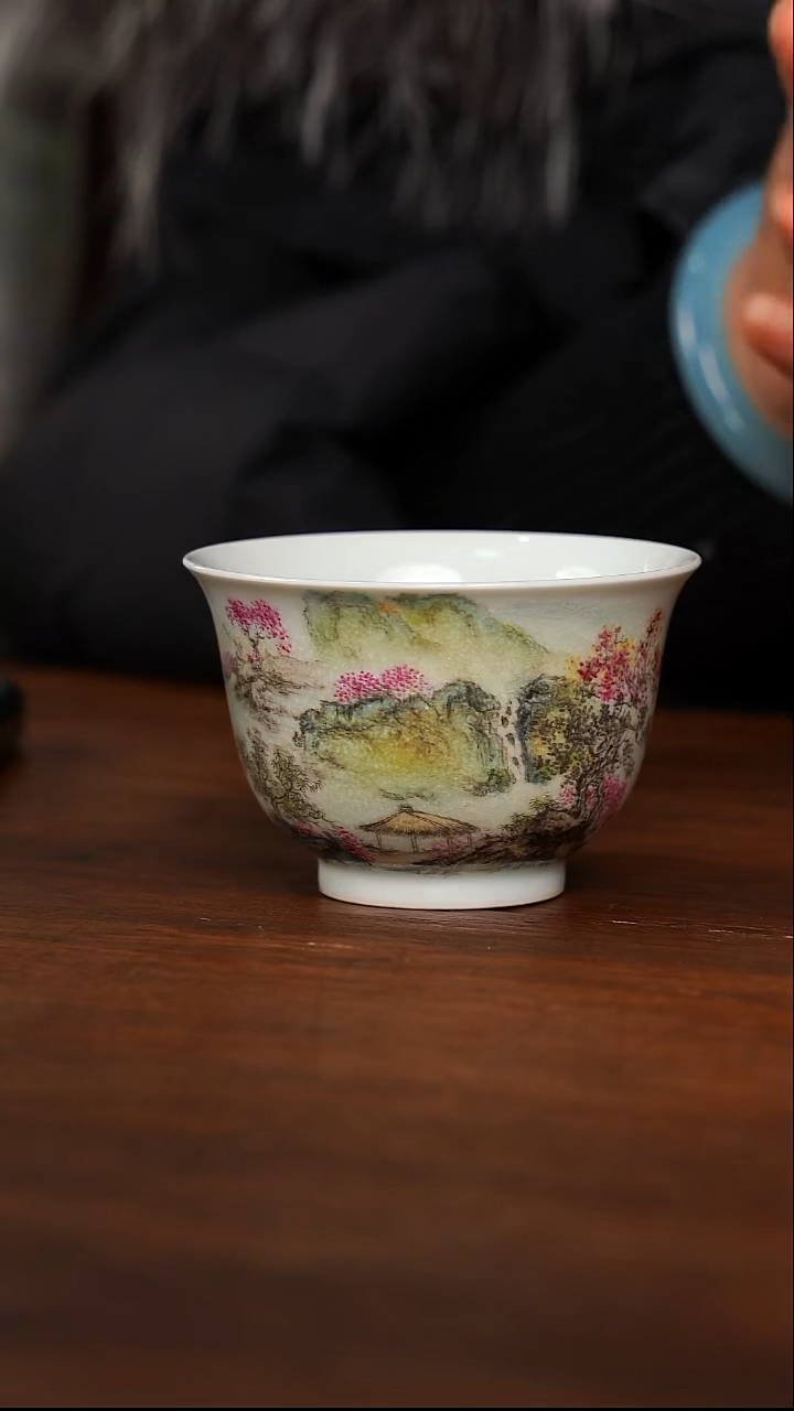 深耕一方手绘主人杯