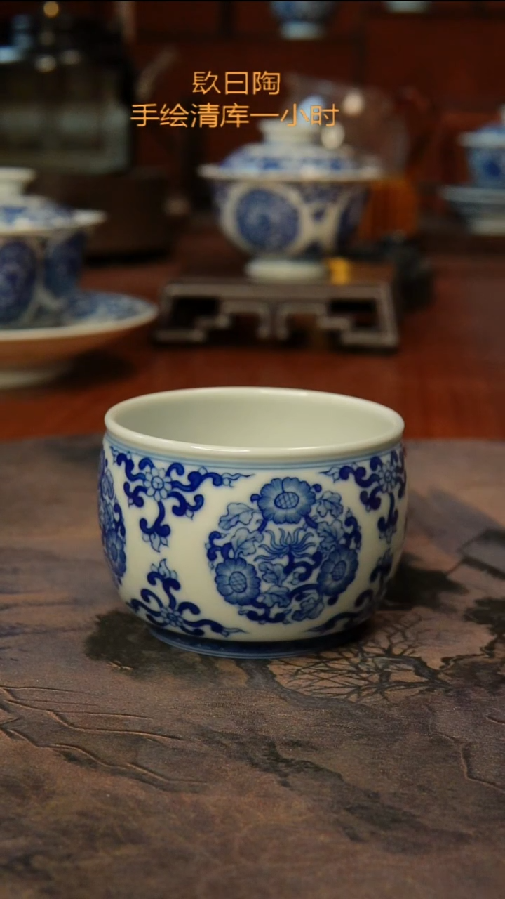 景德镇镹曰陶手工手绘茶具