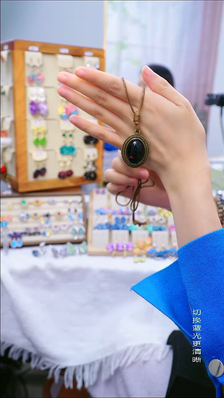 铜合金925银树脂仅一件孤品标本耳饰（不退不换 跑单小黑屋）