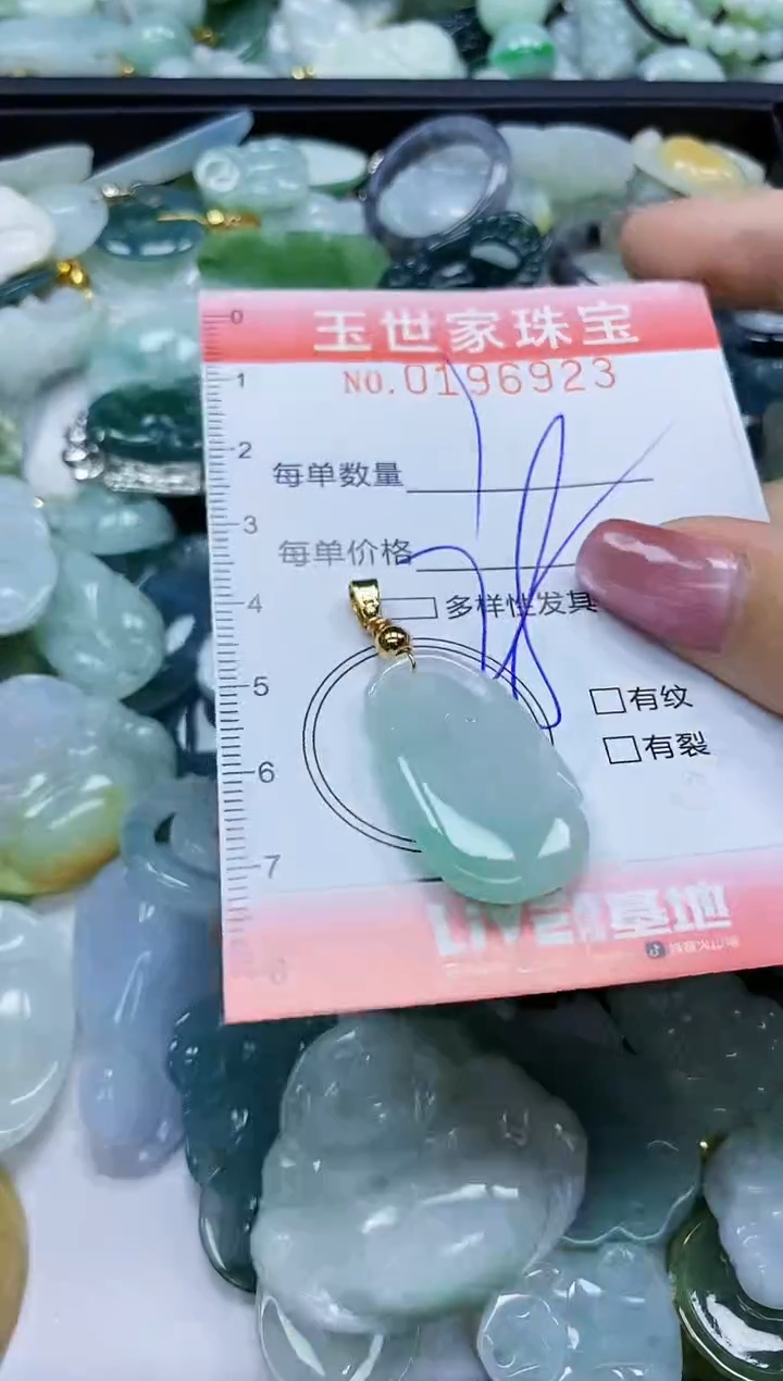 【闪购商品】翡翠颈饰未镶嵌闪购0196923