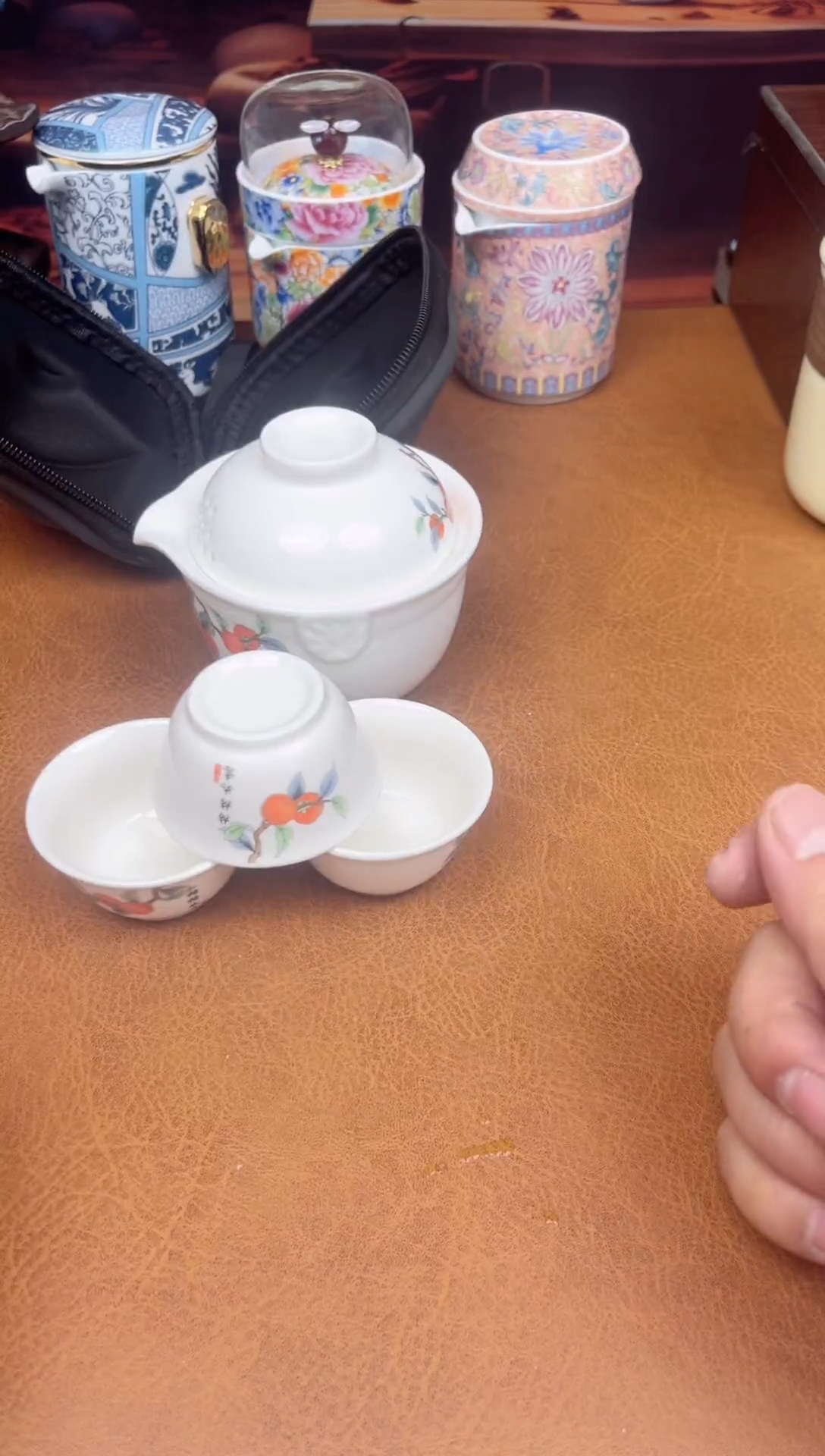 【闪购商品】陶瓷茶具摆件茶叶罐