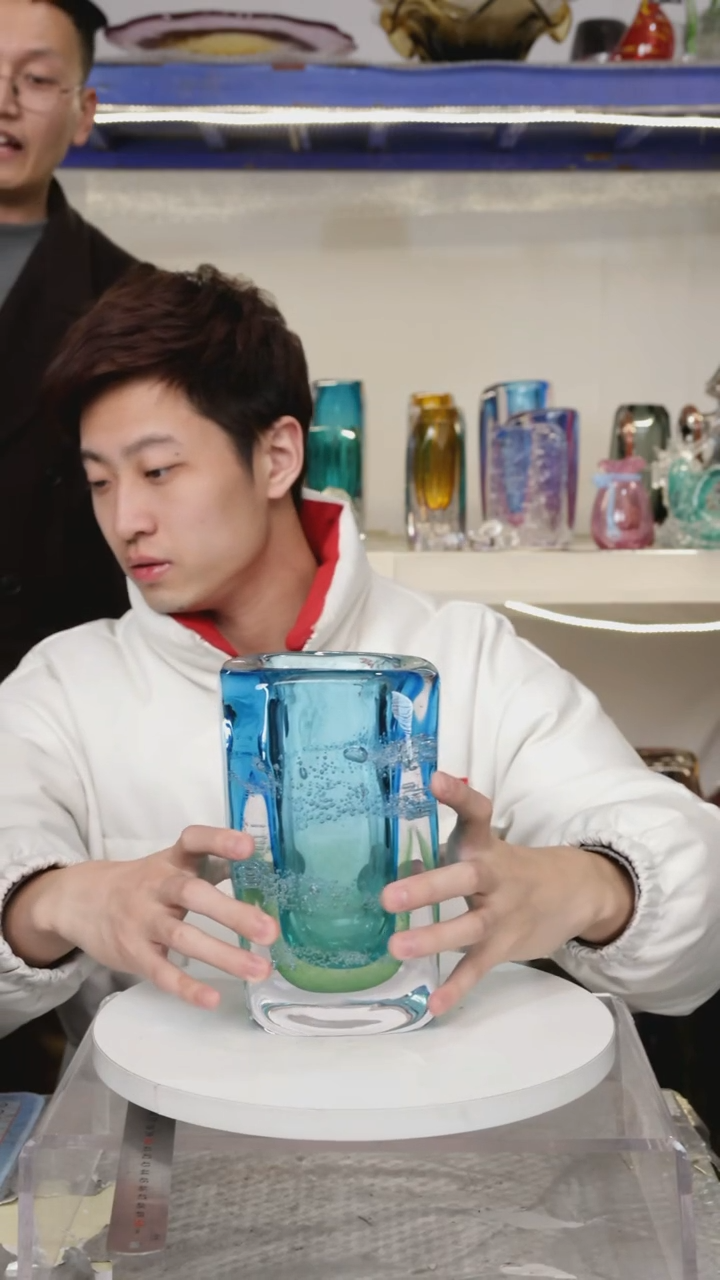 【闪购商品】琉璃高21精品琉璃正常手工痕迹福利