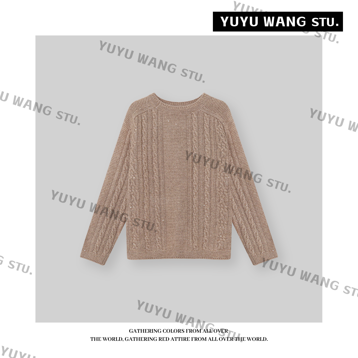 YUYU WANG【板栗】毛衫RB2SDRZ3182