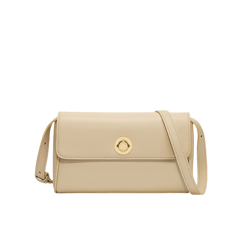 牛皮轻奢时尚休闲百搭女士夏季简约斜挎单肩包6710