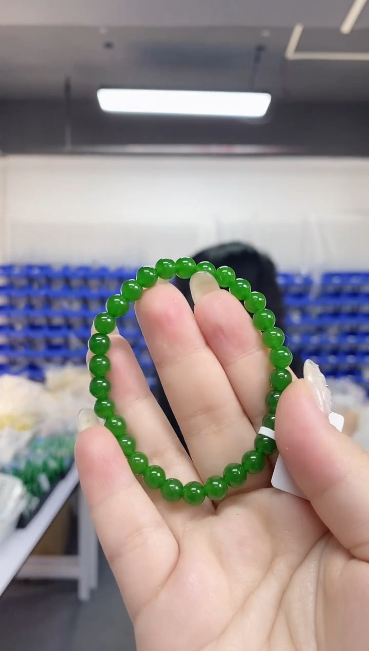 【闪购商品】和田玉手串未镶嵌多样性发其一颜色微差