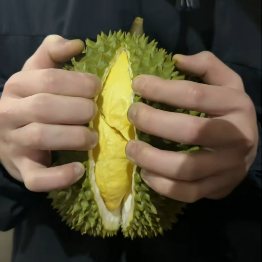 【一物一拍】泰国空运青尼王鲜榴莲 【核大肉香】软糯丝滑味浓郁2斤起榴莲同城送青尼泰国东部