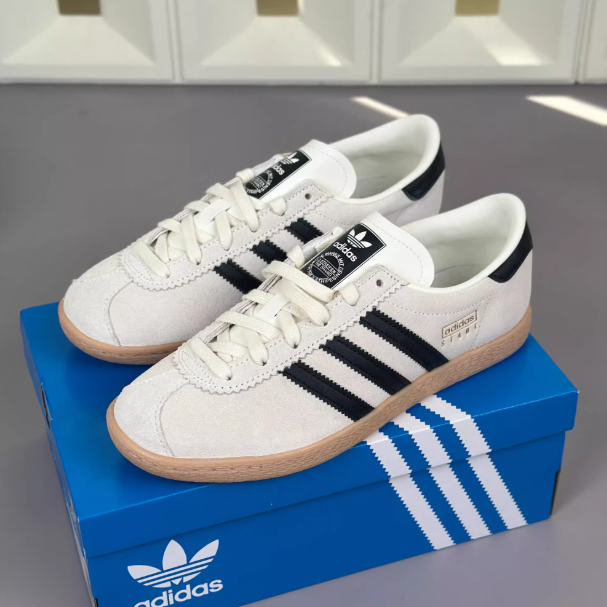 Adidas/阿迪达斯三叶草男女薄底休闲低帮轻便板鞋T头鞋JR6343