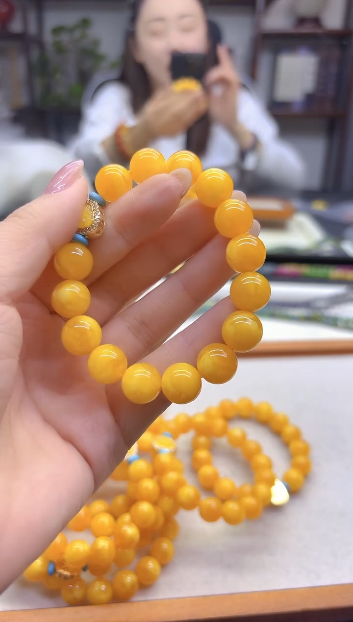 手链蜜蜡未镶嵌DIY款S998