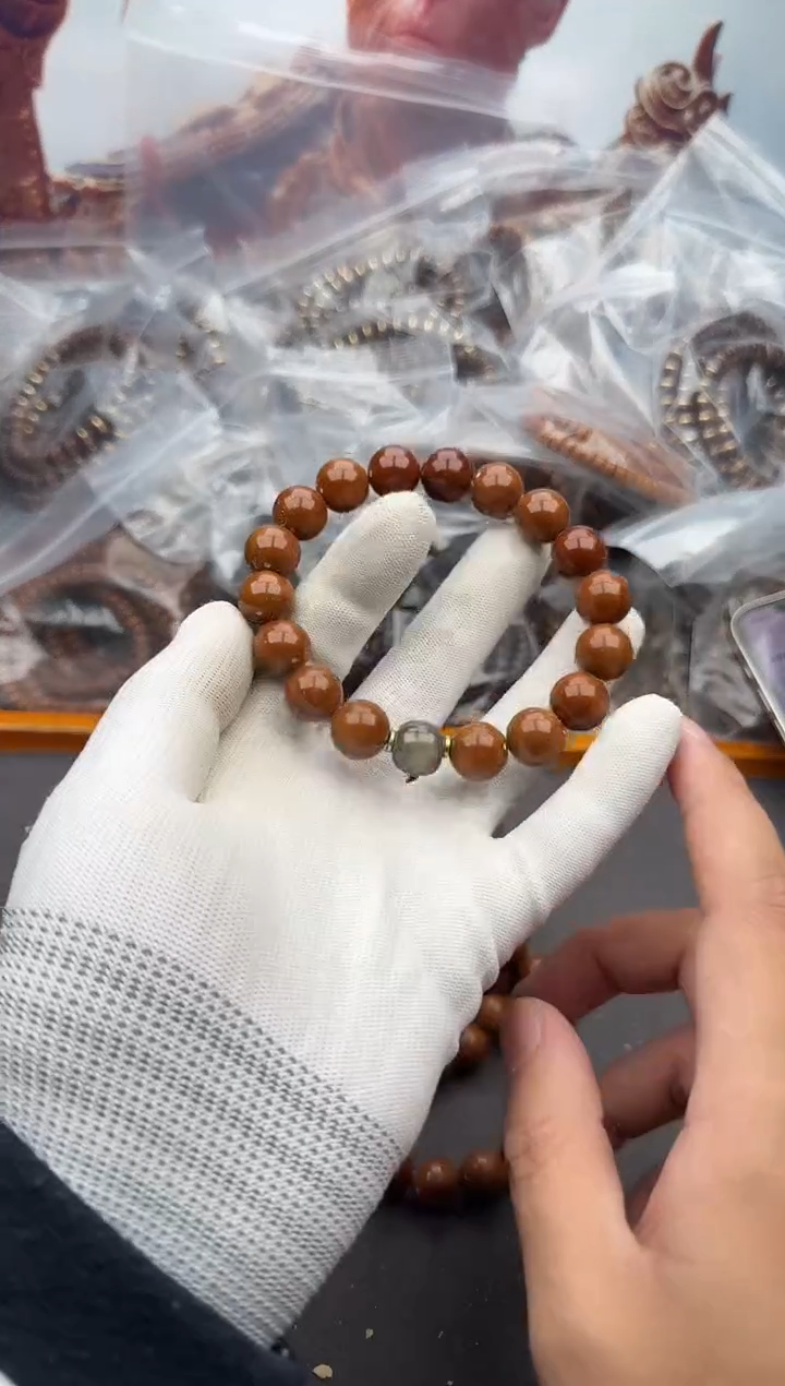 手串紫金鼠26号光珠