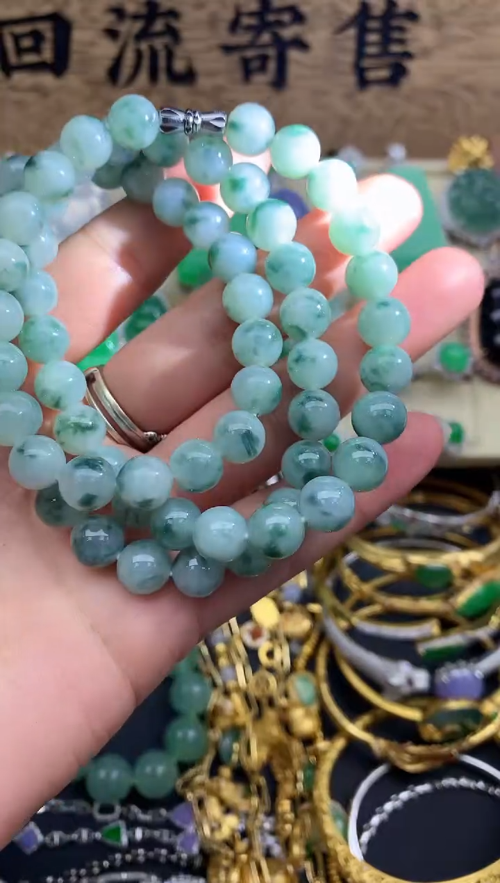 【闪购商品】翡翠手串未镶嵌90-中国好珍宝
