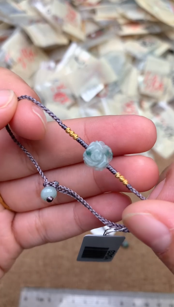 18K金镶嵌挂件翡翠一41