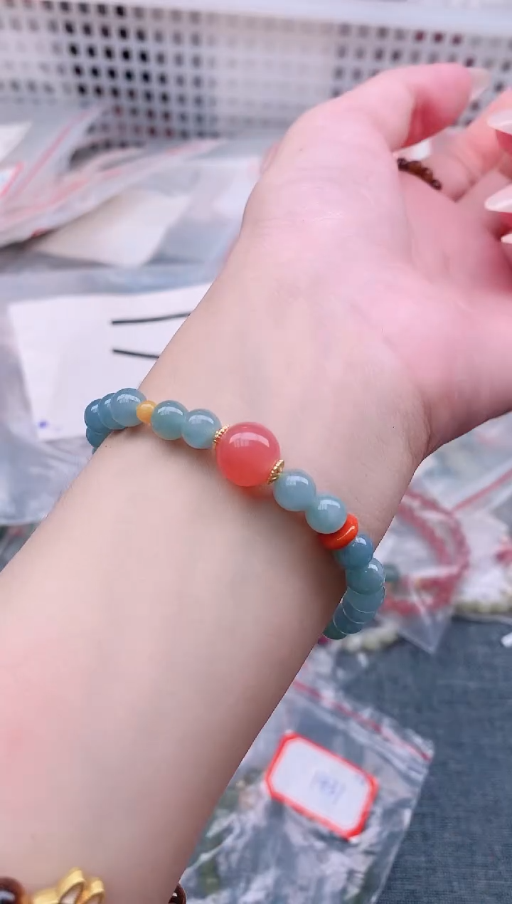 未镶嵌手链翡翠多样性发拍一发一