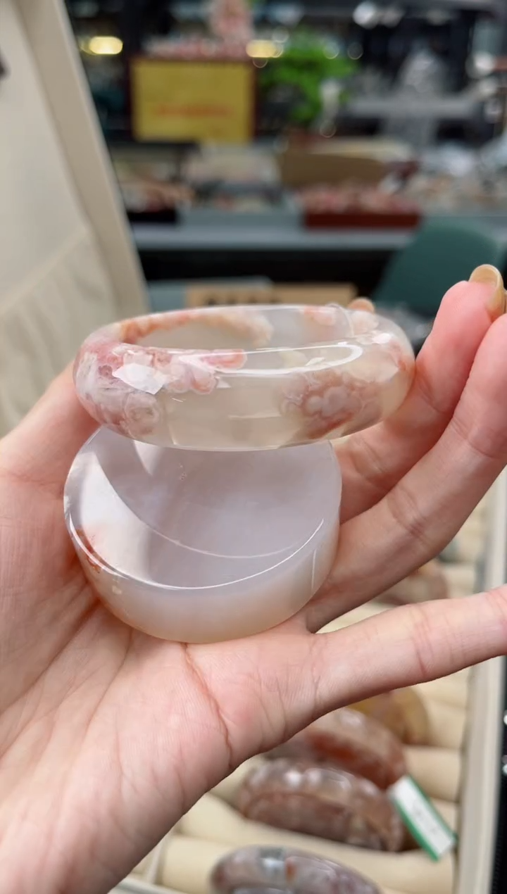 【闪购商品】石英质玉手镯未镶嵌53圈口（赠品镯心）S936328