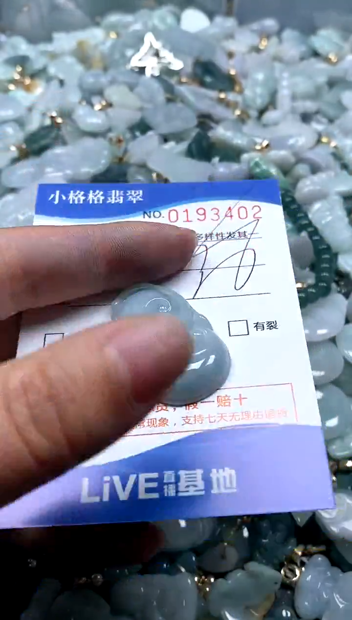 【闪购商品】翡翠颈饰未镶嵌闪购商品0193402