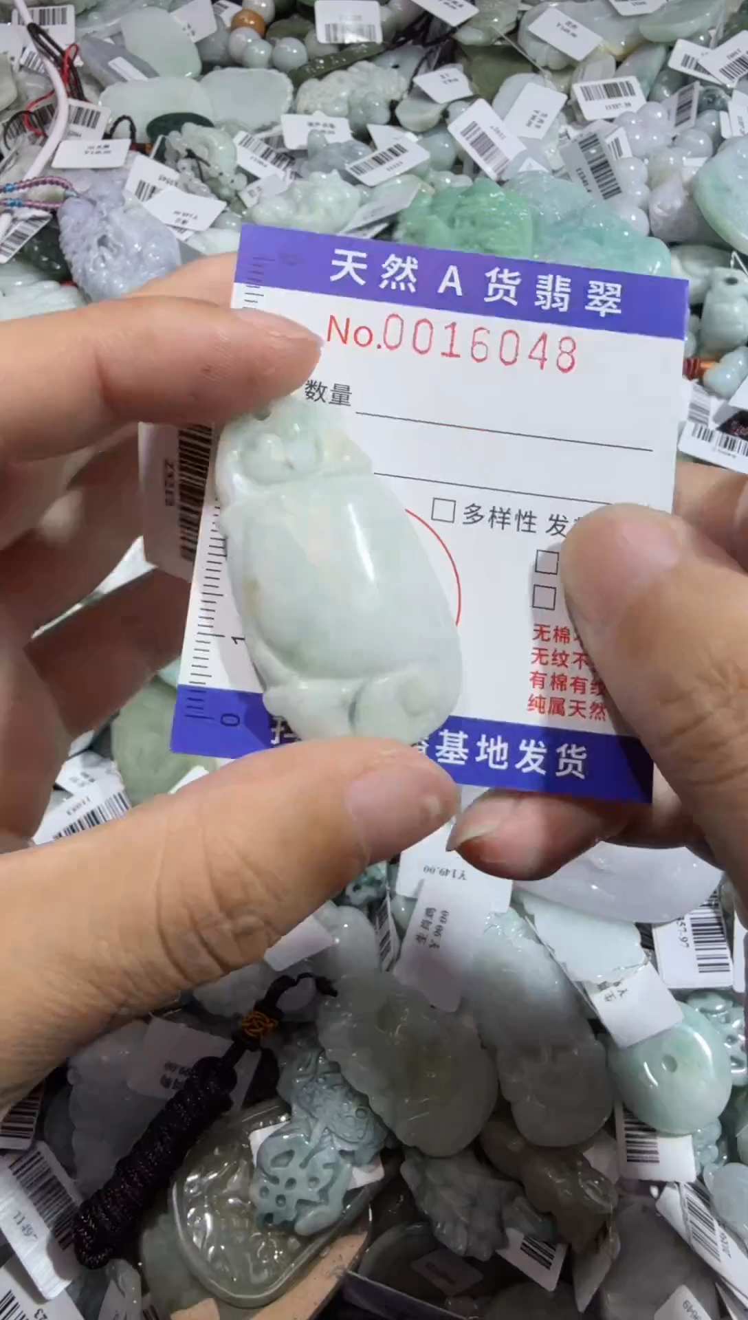 【闪购商品】翡翠颈饰未镶嵌00016048