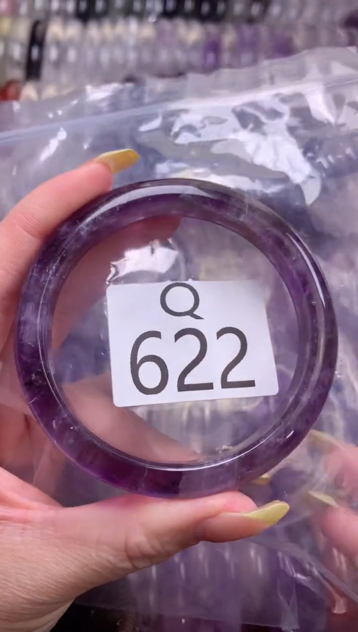 水晶手镯Q未镶嵌水晶622-60