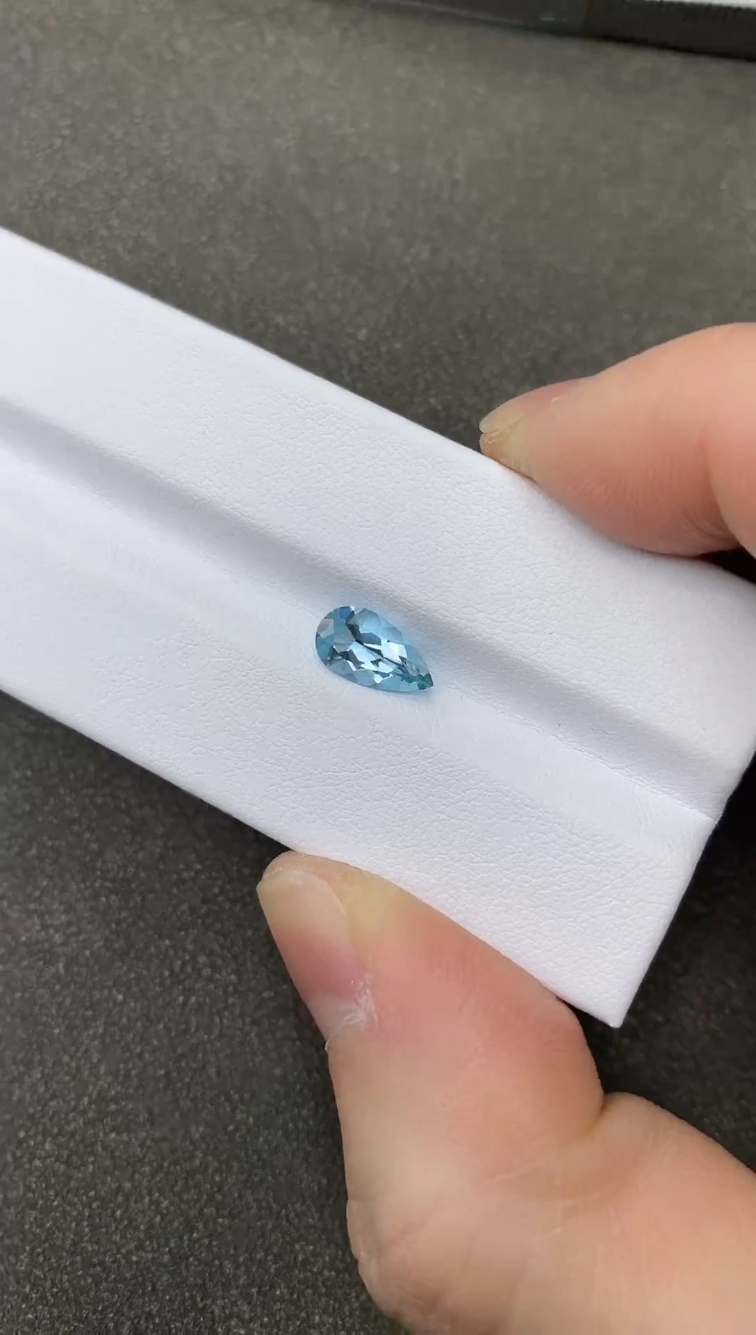 【闪购商品】海蓝宝石裸石未镶嵌1.16克拉 圣玛利亚色海蓝宝石