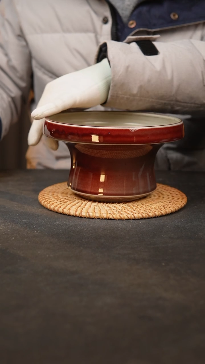 【闪购商品】瓷片泥泥手工花盆