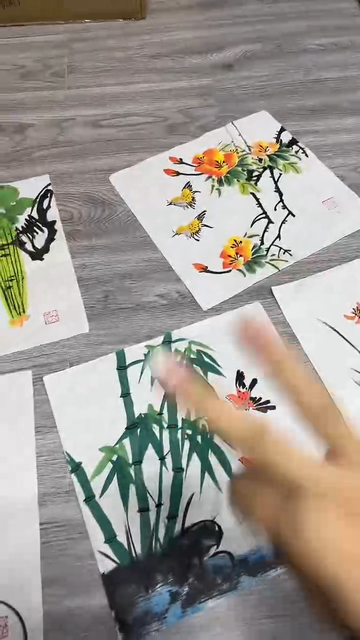 手绘国画欣赏鉴赏9999