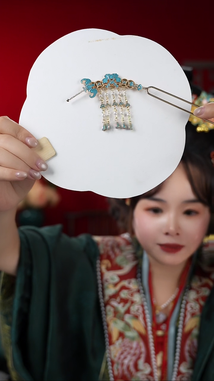 铜合金无发簪一支