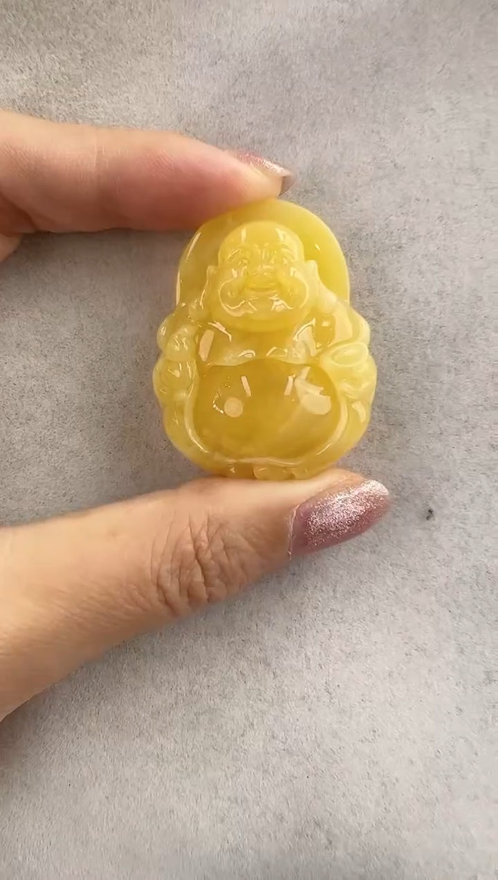 【闪购商品】定制琥珀未镶嵌10127042-吊坠