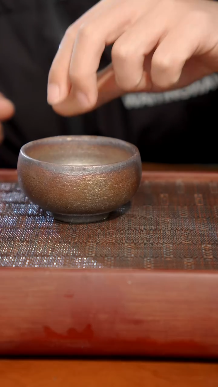 陶瓷奢瓷/瑞寅柴烧茶器（杯子）240微瑕