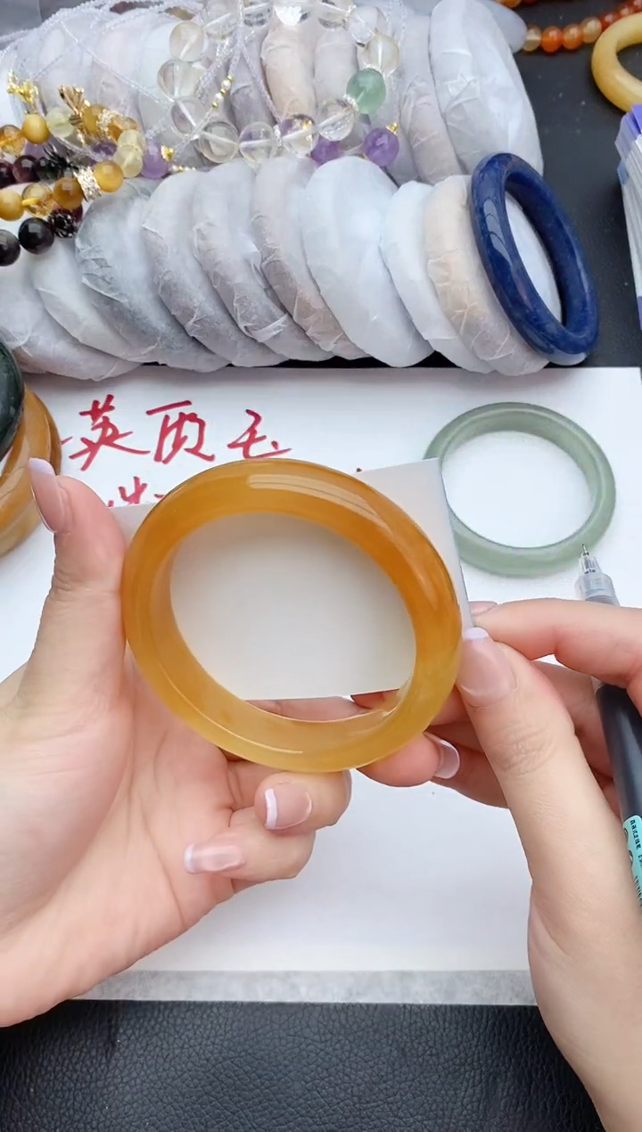 石英质玉未镶嵌手镯123+59/60