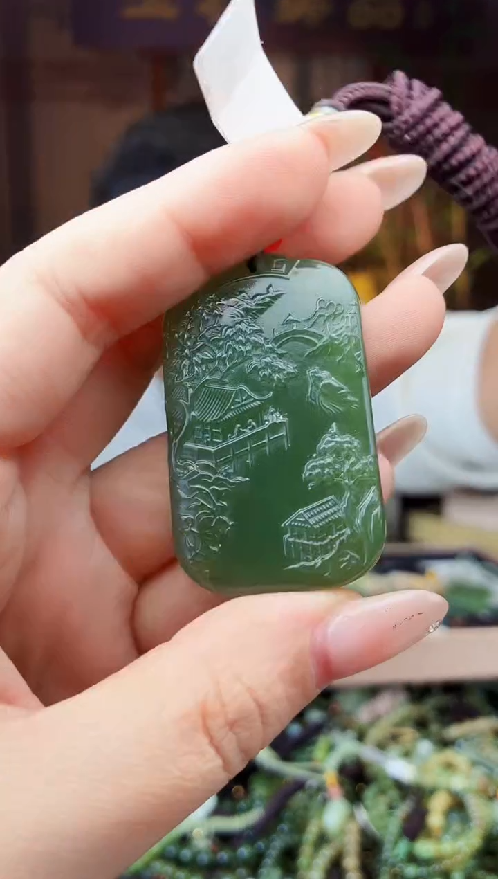 颈饰未镶嵌和田玉多样性发货拍一发一