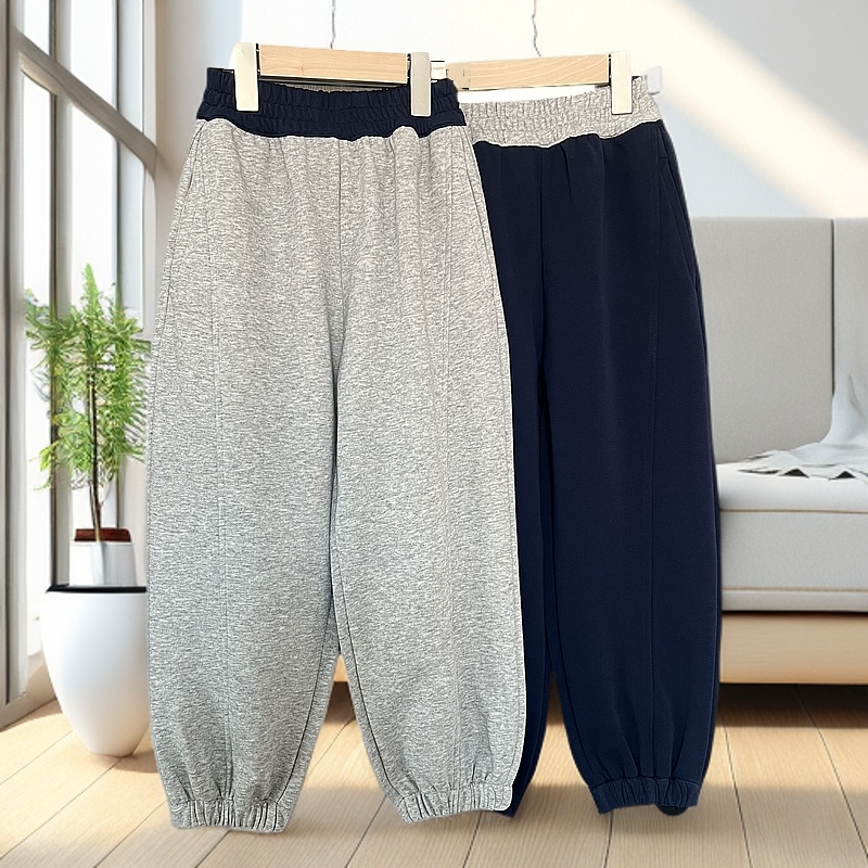 春秋季新款儿童卫裤宽松中大童儿童裤子童装休闲裤卫裤运动裤男童