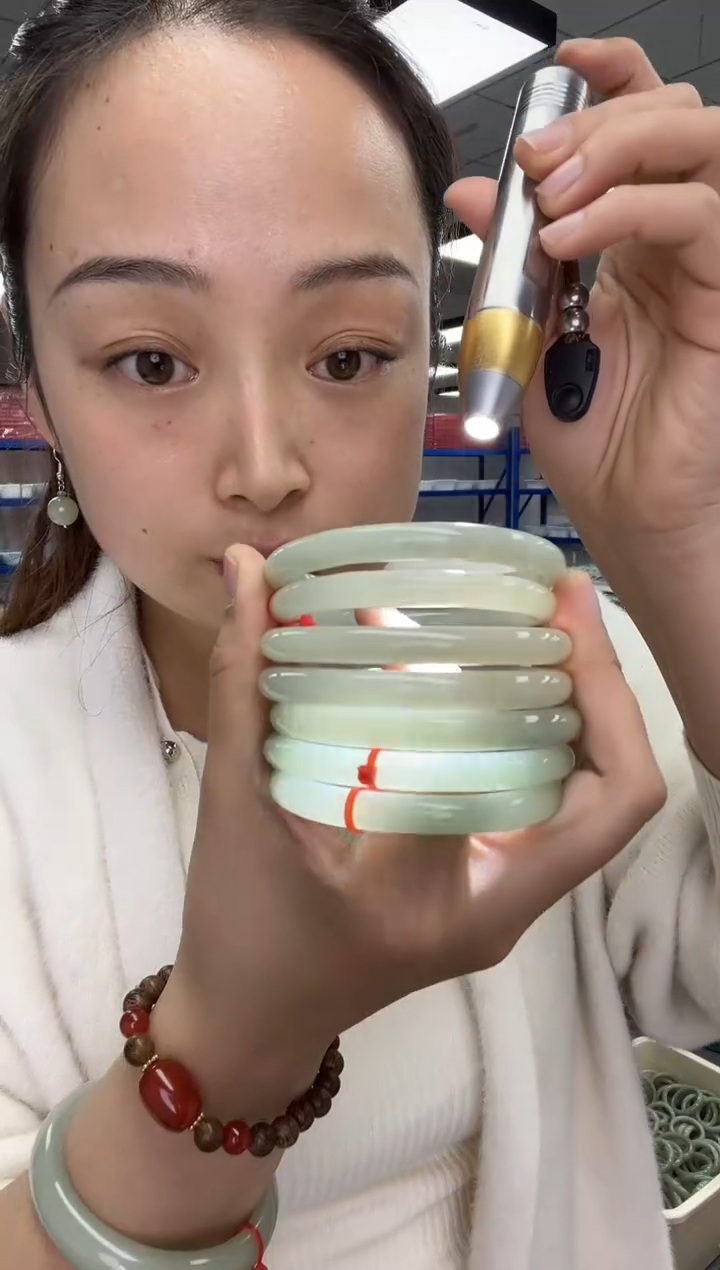 未镶嵌手镯东陵石圆条多样性发一