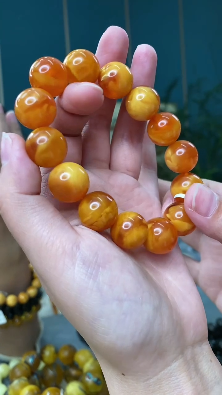 【闪购商品】琥珀裸石未镶嵌1/17-GM-#36