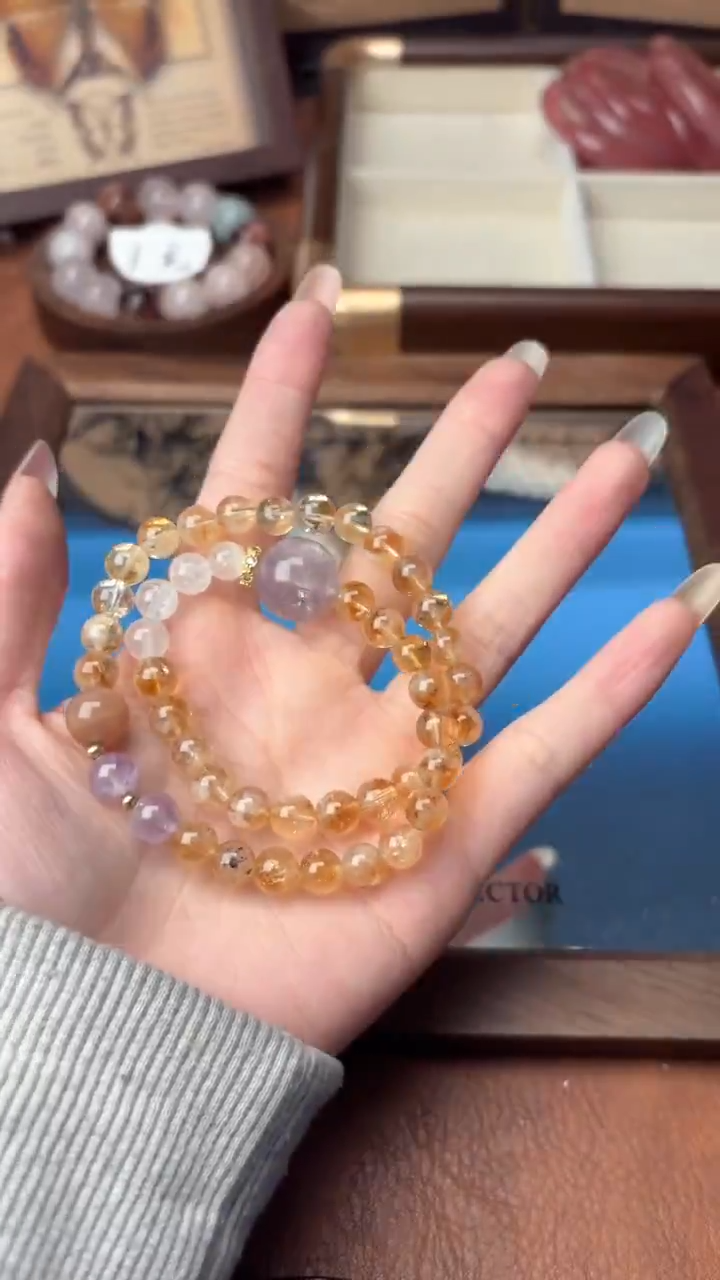 未镶嵌手串水晶1