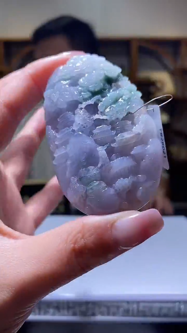 【闪购商品】定制翡翠未镶嵌36/0222/W/山水