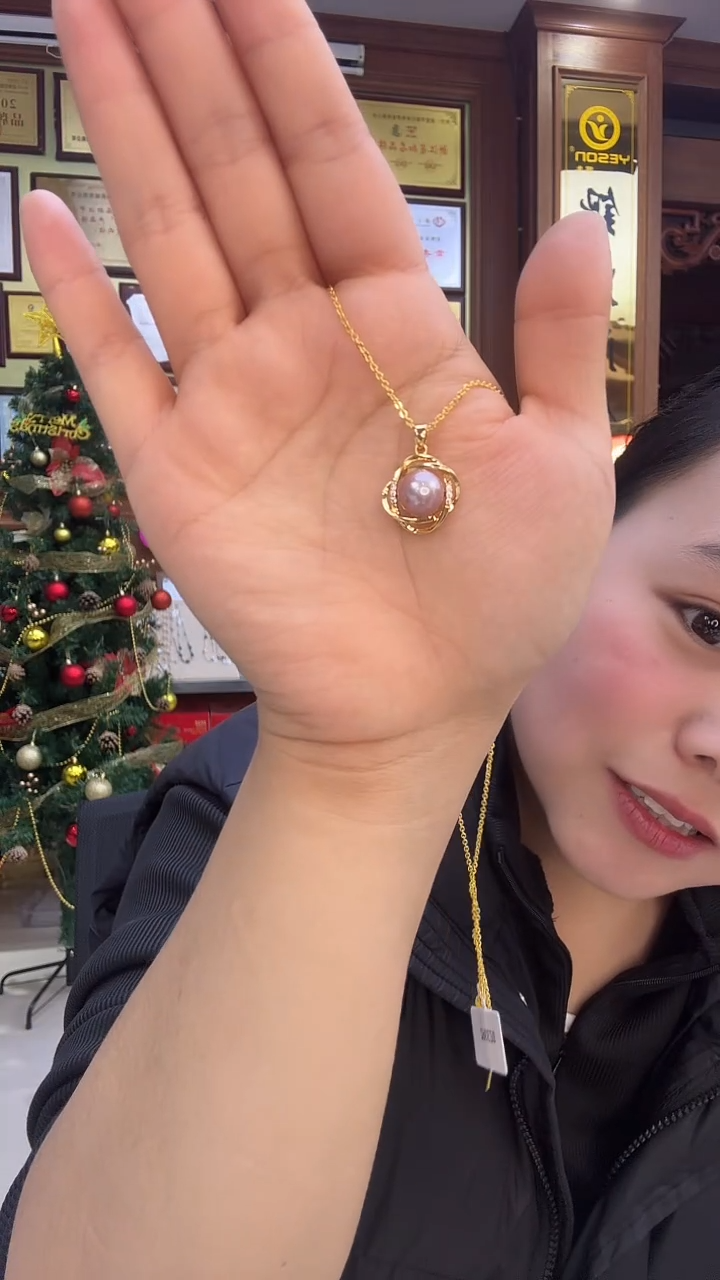 吊坠(不含链)未镶嵌淡水珍珠 DZ3362   