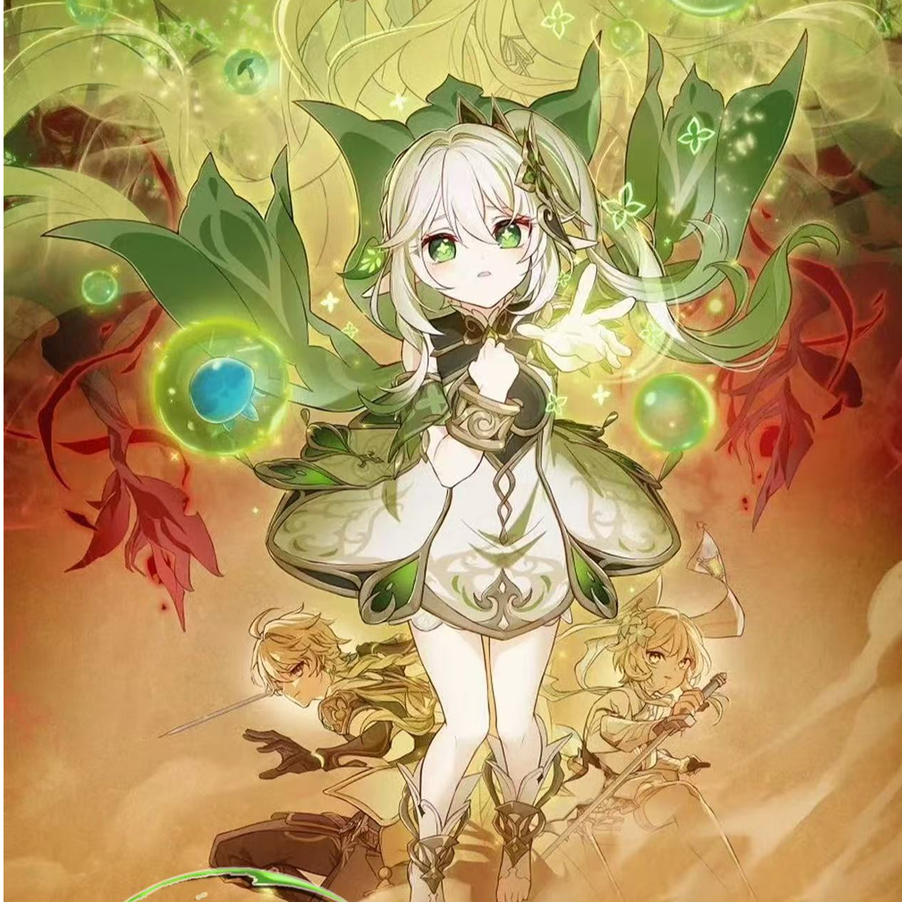 穗穗【玩法合集】山炮有文化 空月之歌色纸 收藏卡牌盲盒