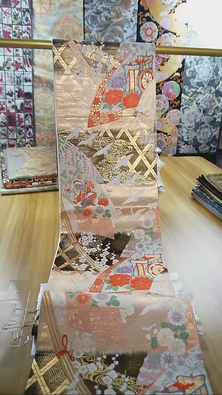 【闪购商品】织绣织锦154花车仙鹤